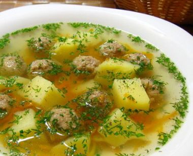 Овощной суп с фрикадельками, пошаговый рецепт с фото от автора konstanta на ккал