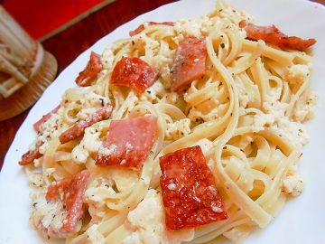 Как приготовить итальянскую пасту под сырно-сливочным соусом