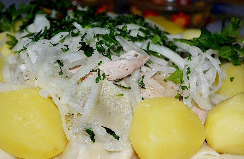 Бешбармак из курицы рецепт с фото, как приготовить на aikimaster.ru