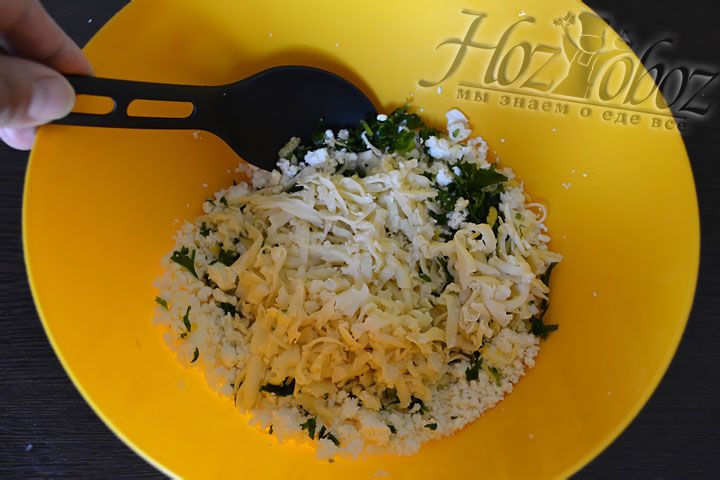 Вместо сыра с плесенью можно использовать и любой сорт натертого твердого сыра, например, пармезан