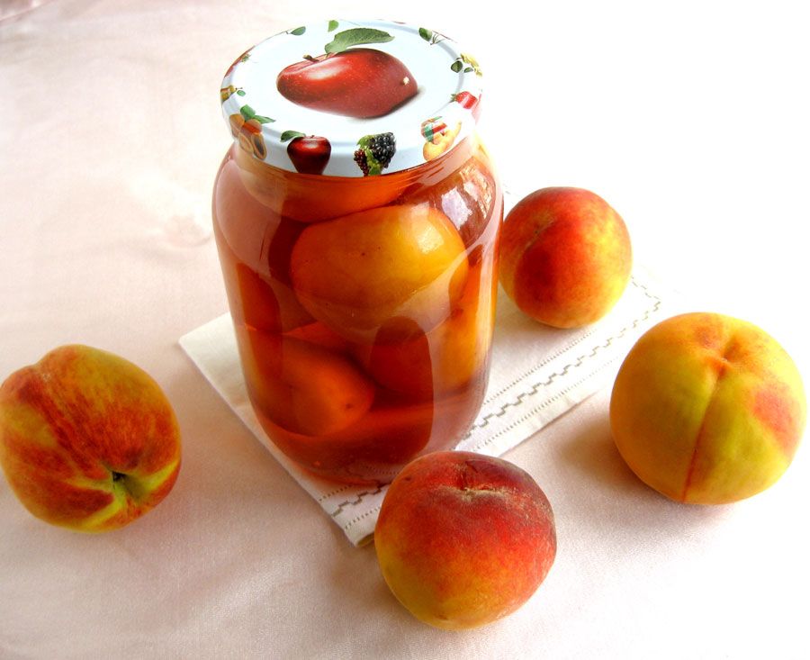 Персиковый компот на зиму - пошаговый рецепт с фото на natali-fashion.ru