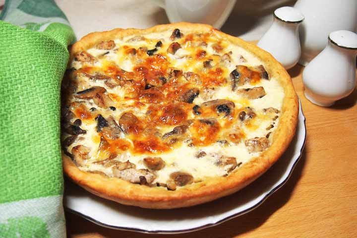Лоранский пирог (пирог с курицей, грибами и брокколи) - Пошаговый рецепт с фото | Выпечка