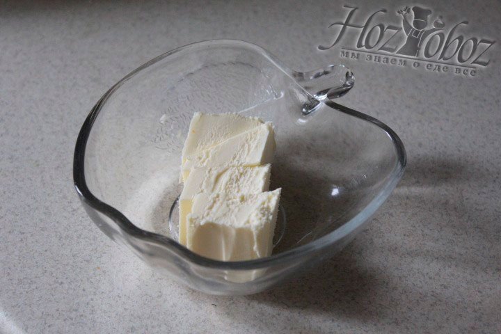 Масло используем мягкое, но не топленое