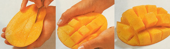 Как кушать манго