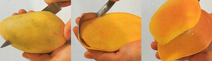 Как почистить манго