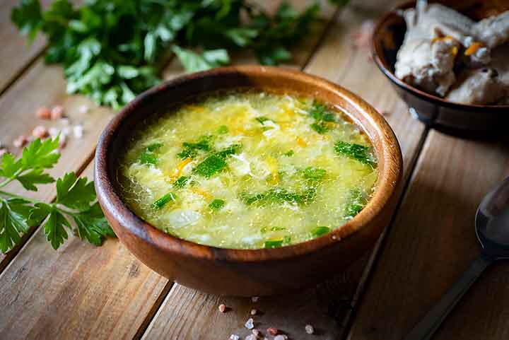 Суп с жареной вермишелью и яйцом — рецепт с фото
