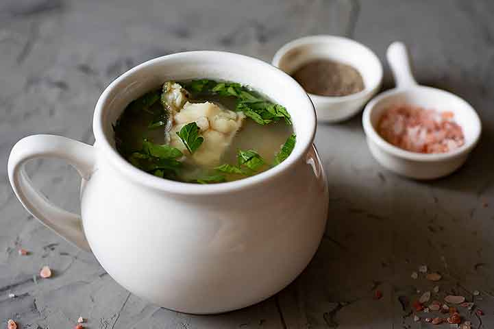 Быстрый суп из минтая, пошаговый рецепт на ккал, фото, ингредиенты - Марина Филиппова